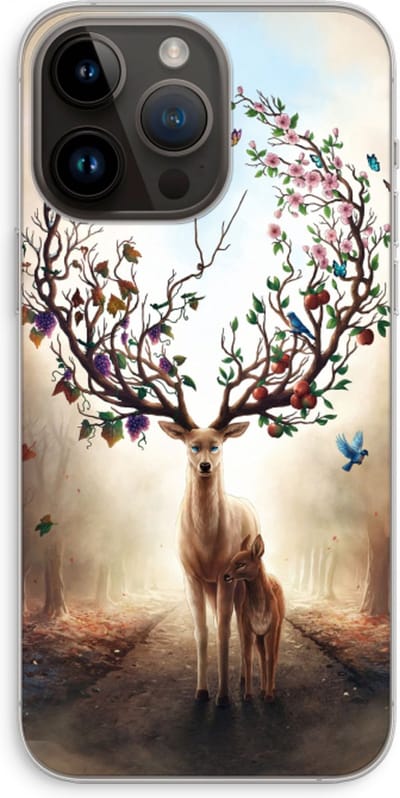 Case Company® - Hoesje geschikt voor iPhone 14 Pro Max hoesje - Seasons Change - Soft Cover Telefoonhoesje - Bescherming aan alle Kanten en Schermrand