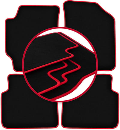 CARLUX-RED automatten voor: Hyundai Elantra III sedan (2000-20006)