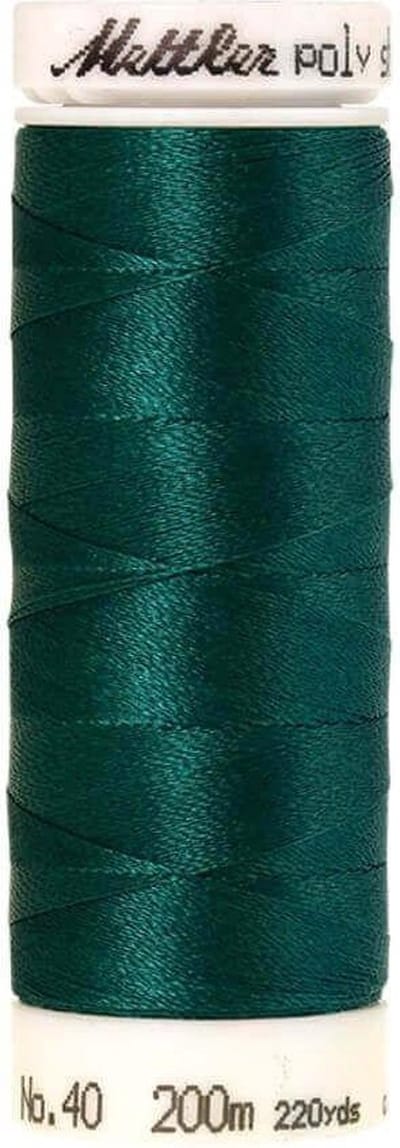 AMANN POLYSHEEN NAAI-BORDUURGAREN, COL-5005 GROEN, 200M, PER STUK.
