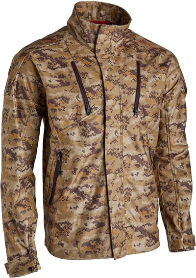 Winchester Jas - Heren - Leger, Jacht, Trekking - Stille stof, veel zakken - Camouflage kledij - Huntsville - XL