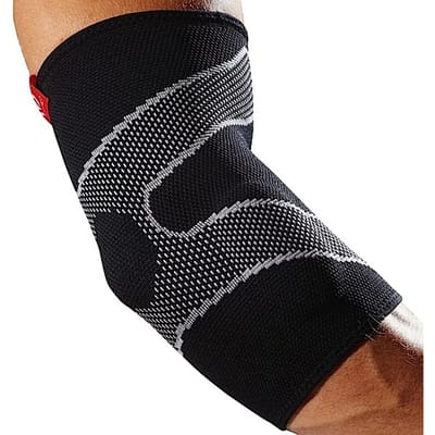 Elleboogbeschermers McDavid 4-Way elastic avec contreforts gel