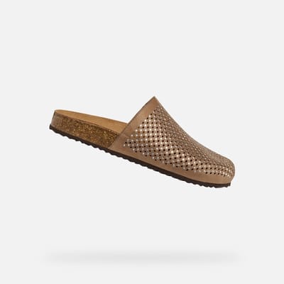 GEOX BRIONIA R DAMES Sandalen - ANTIEKROZE - Maat 39