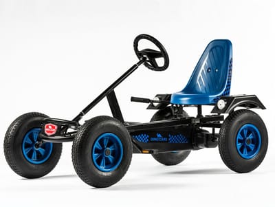 DINO Cars Skelter Sport – Zwart/Blauw – Skelter Vanaf 5 Jaar – Verstelbare Stoel – Stoere Skelter