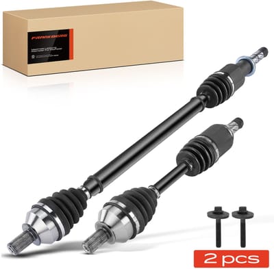 Frankberg 2x Aandrijfas Achteras voor Renault Twingo III