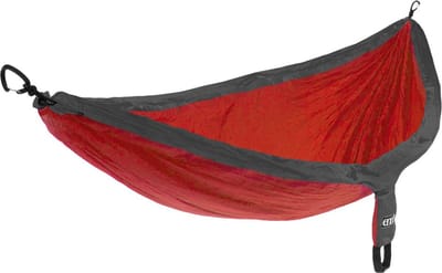 Eno Hangmat Doublenest 2,8 X 1,4 M Nylon Rood/grijs 3-delig
