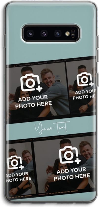 Gepersonaliseerd - Case Company® - Hoesje geschikt voor Samsung Galaxy S10 4G hoesje - Filmrol N°2 - Soft Cover Telefoonhoesje - Bescherming aan alle Kanten en Schermrand
