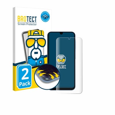 BROTECT - Screenprotector voor Samsung Galaxy A15 / 5G - Folie Beschermfolie transparant volledig dekking - 2 Stuks