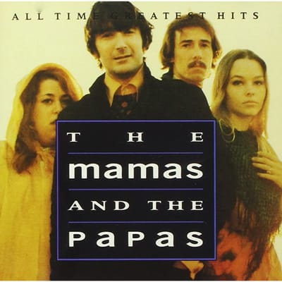 CD MAMAS & THE PAPAS - All Time Greatest Hits MCAD30375 MCA Records Niet-Japanse Rock Gebruikt yellow