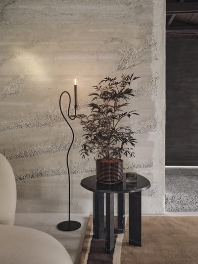 Ferm Living Valse kandelaar - zwart
