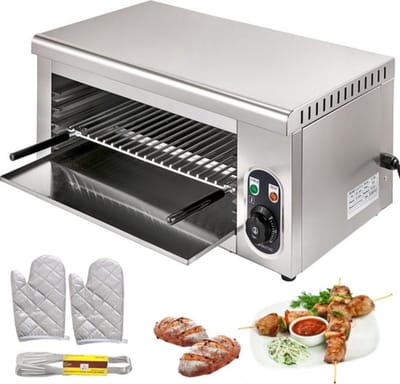 Salamander grill 2000W - Vleeskuikens - 450x260 mm