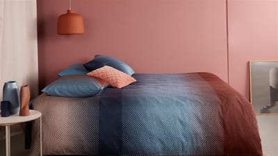 Beddinghouse Duco Dekbedovertrek - Eenpersoons - 140x200/220 cm - Blauw
