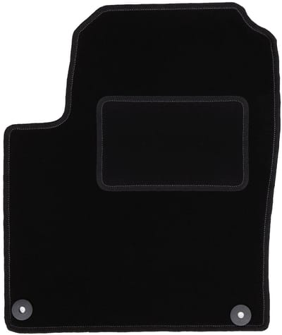 Bestuurdersmat zwart voor: Seat Alhambra I minivan (1995-2010)
