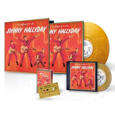 Johnny Hallyday - La Coffret D'Or (LP)