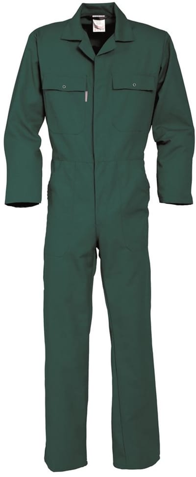 HAVEP Overall drukknoop Basic 2096 - Flessengroen - 57