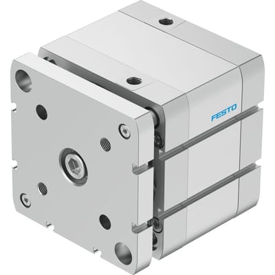 Festo Compacte Cilinder 100mm Boring 25mm Slag ISO 21287 Dubbelwerkend - 554289 - P2DQG