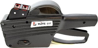 Prijstang - Blitz C17 - 2 regels - 26x16
