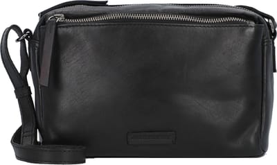 Jack Kinsky Nelson Crossbody tas Leder 24 cm - Dames - schwarz