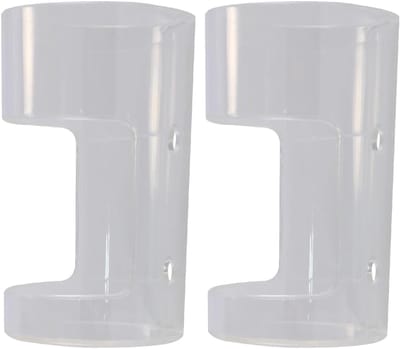 2 Pcs Fish Feeding Station - Cylinder-Shaped Fish Feeder - Clear Food Tube met Suction Cup - Ideaal voor Aquariums en Vakanties