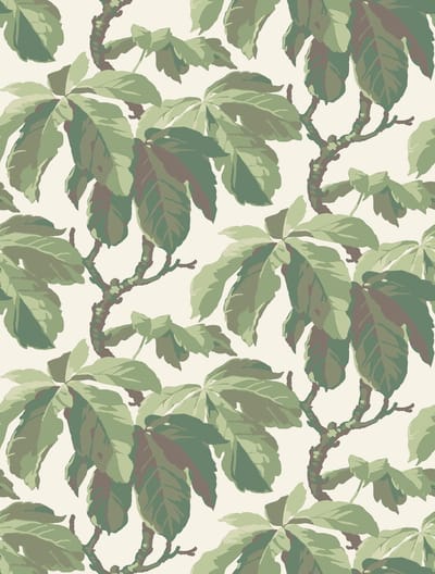 Boråstapeter Vliesbehang 4839 - New Heritage - Botanisch Groen - 53cm x 10.05m