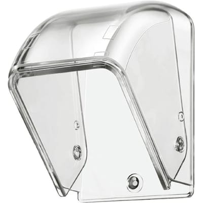 Deurbel Regenkap Buiten Transparante Buiten Deurbel Doos Transparante Buiten Draadloze Regenbestendige Deurbel Doos transparant