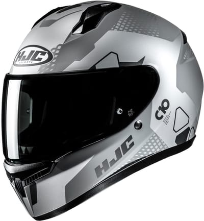 HJC C10 Aspa Zwart Grijs Zilver Integraalhelm - Helm