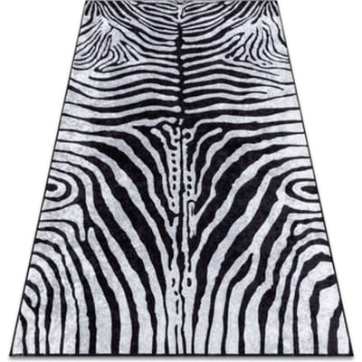 Kleden Rugsx MIRO 51331.803 tapijt wasbaar Zebra antislip - 80x150 cm