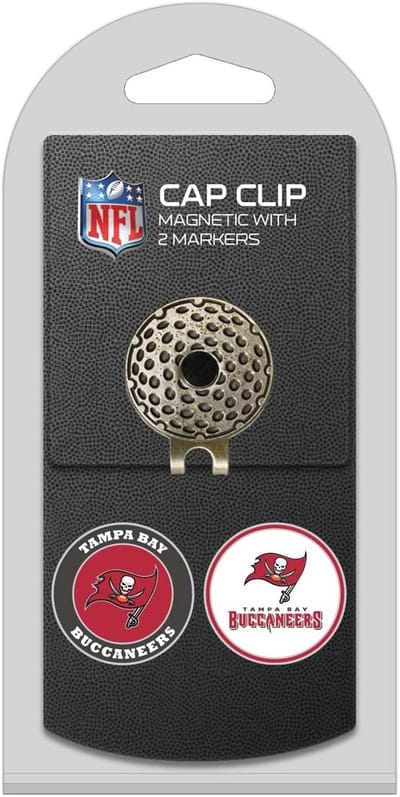 Unisex Golf Cap Clip met 2 Magnetische Ball Markers in Diverse Kleuren