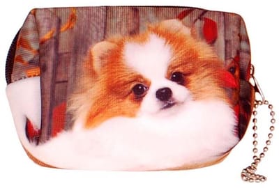 Kleine etui/klein toilettasje Dwergkeeshond
