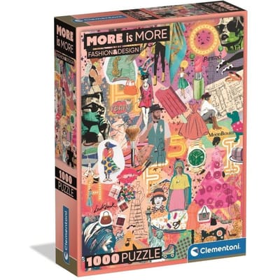 Clementoni - Puzzel - 1000 Stukjes - Fashion & Design - Puzzel Voor Volwassenen