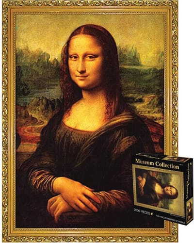2000 Stukjes Puzzel voor Volwassenen en Tieners - Mona Lisa