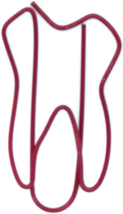 50 Stuks Kleurrijke Tandvormige Paperclips, Schattige Metalen Paperclips voor School en Kantoor, Creatieve Kantoorbenodigdheden