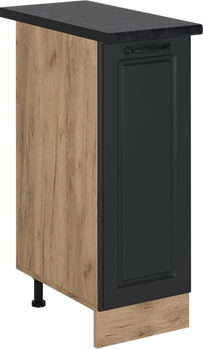 Vicco R-Line Apotheekkast – 30 cm, WB Antraciet Antraciet landhuis