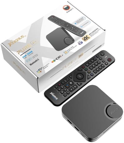 Xsarius Pure 4+ Streaming Box 4K UHD