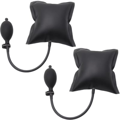 Dailygoody - opblaasbare hefkussen - luchtwig - 200 kg belastbaar - zwart - deurinstallatie - reparatie elektrische apparatuur - geschikt voor thuis