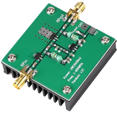 Allecto - RF Amplifier Board - 1-930MHz - Geschikt voor FM en amateur radio - 2W vermogen - Brede frequentieband - Ideaal voor radiozenders