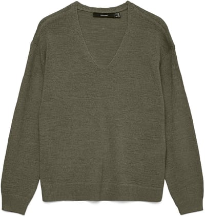 VERO MODA - VMCHARITY LS V-NECK PULLOVER NOOS - Dames - Gebreide truien