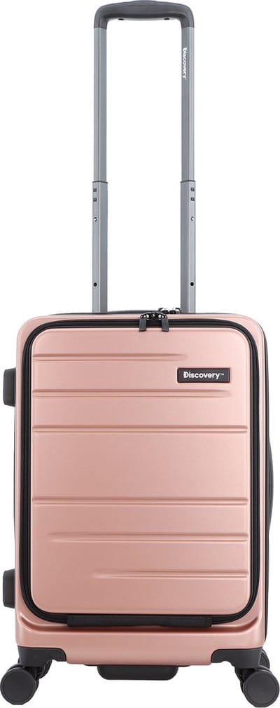 Discovery - Patrol | Harde Handbagage Koffer / Trolley / Reiskoffer - (55cm) Small - Roze - Roze / Small
