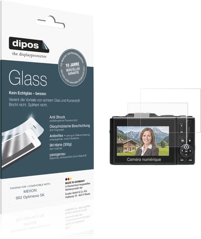 dipos – 2x Matte Pantserfolie geschikt voor MEIION 002 Optinexo 5K | 9H Screenprotector