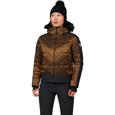 Rossignol Ventina Bomber Jas Bruin XL Vrouw