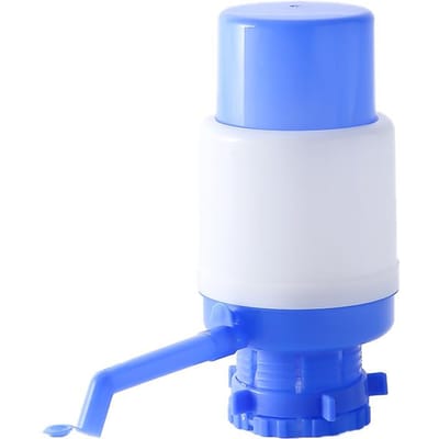 Handmatige waterpomp pure emmer Handmatige waterpomp waterpomp huishoudelijke waterdrukapparatuur blauw