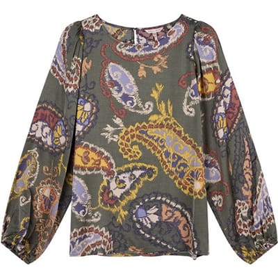 Esqualo blouse F22-15511 elements print