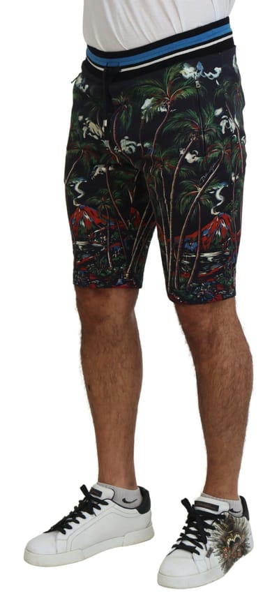 Tropische Print Shorts Zomerstijl