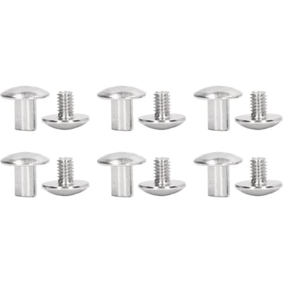 200 Sets Boekbindschroef Uniforme Coating Gebogen Oppervlakken Galvanische Behandeling Boekbinden