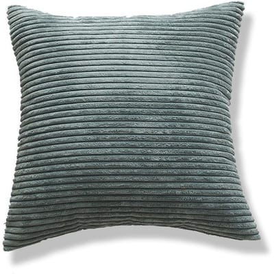 Nordic Kussenhoezen Superzachte Gestreepte Fluwelen Corduroy Decoratieve Kussenhoes Voor Bank 45x45cm Decoratieve Kussensloop 450mm*450mm