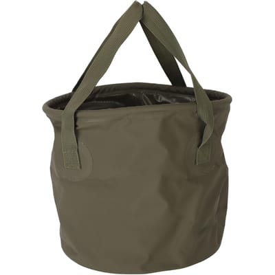 OD Groen Inklapbare Kampeer Vouwemmer Draagbare Opvouwbare Wateropslagemmer voor Vissen Reizen Klein Formaat 10L black