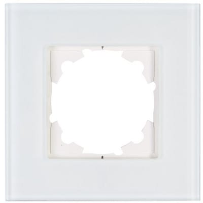 1-Voudig Glas Afdekraam Mint voor Schakelaars en Stopcontacten