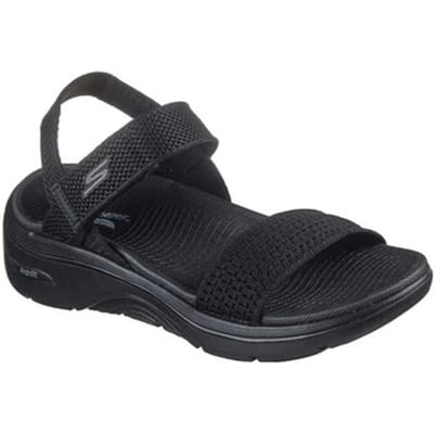 Skechers Go Walk Arch Fit 2.0 Zandal - - Dames Sandalen - Zwart