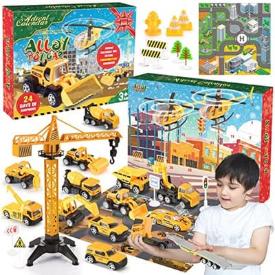 Adventskalender voor Kinderen 2025 - Spellen en Cadeaus voor Jongens van 1 tot 6 Jaar