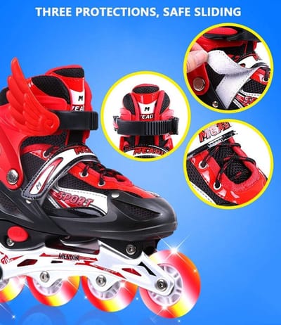 Inline Skates voor kinderen en volwassenen met Performance Inline Skates Wielen, Outdoor Rolschaatsen voor meisjes en jongens, heren en vrouwen-roze||B