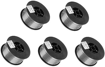 5x 1kg MIG/MAG Lasdraad 0.8mm Flux Cored - Zonder Gas - Zelfbeschermend voor Staal